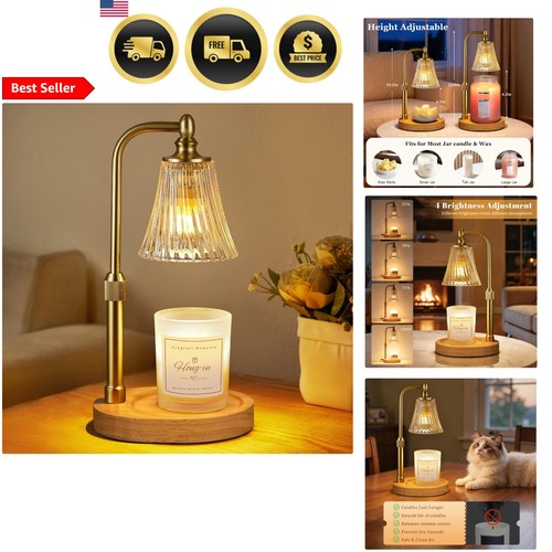 Candle warmer lamp with - with, timer