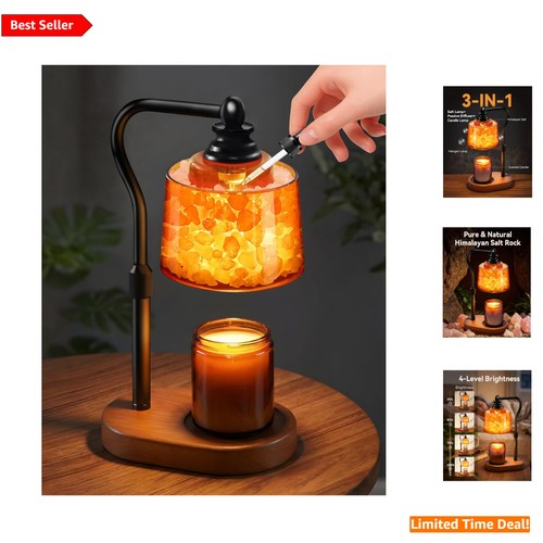 Flameless candle warmer - 3-in-1,