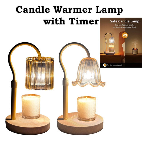 Candle warmer lamp with - candle, timer