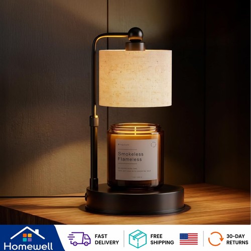 Indoor candle warmer lamp with - candle,