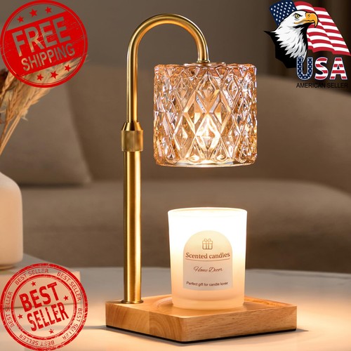 Candle warmer lamp with - candle,