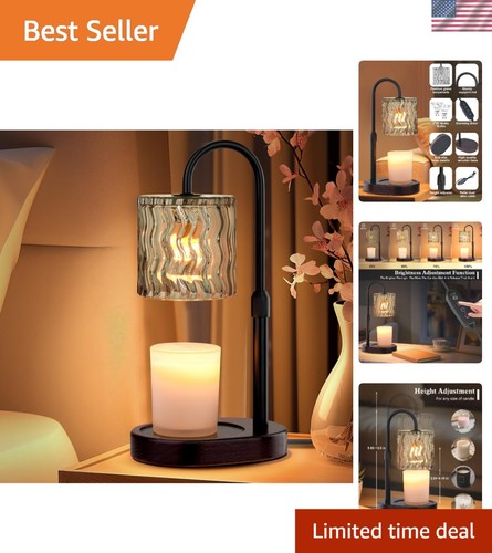 Elegant dimmable candle - dimmable, warmer