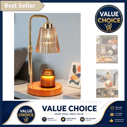 Elegant dimmable candle warmer - candle,
