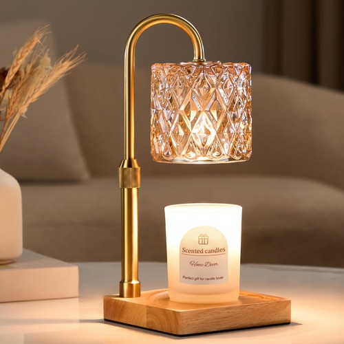Candle warmer lamp with - candle,