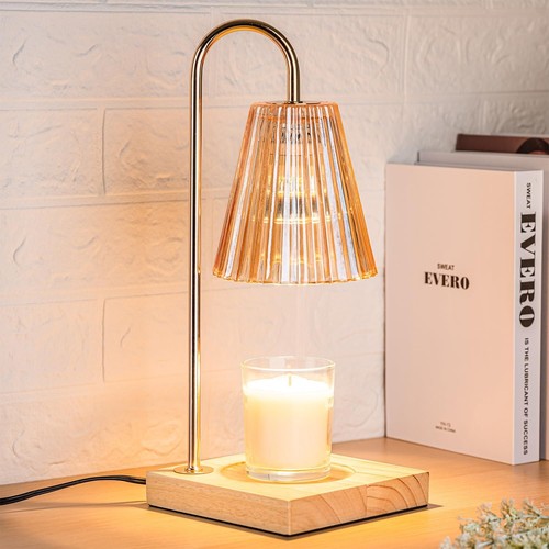 Candle warmer lamp with - candle,