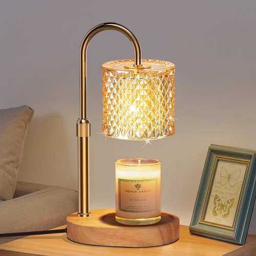 Candle warmer lamp with - candle,