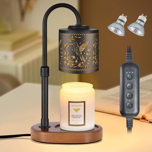 Dimmable candle warmer lamp - candle,