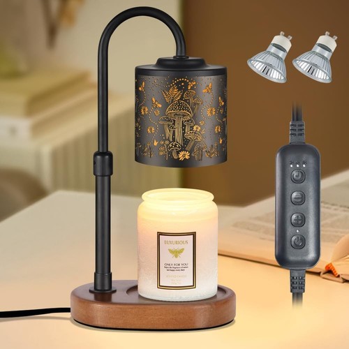 Candle warmer lamp with - candle,