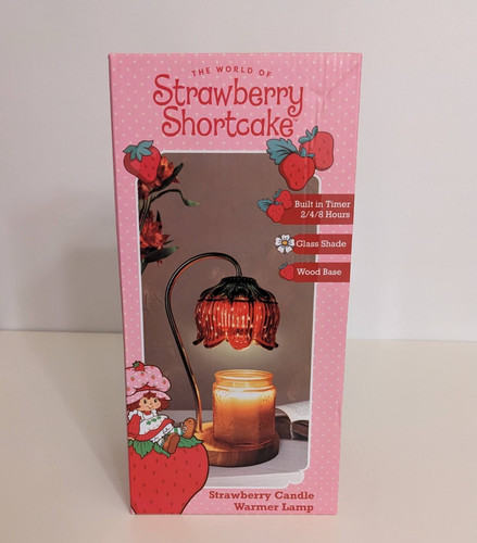 Strawberry shortcake candle - shortcake,