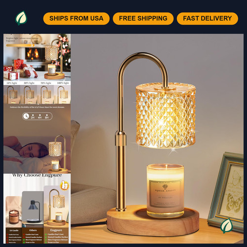 Adjustable candle warmer lamp - warmer,
