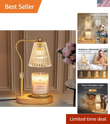 Candle warmer lamp with timer - lamp,